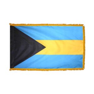 Bahamas Flag Fringe Finish