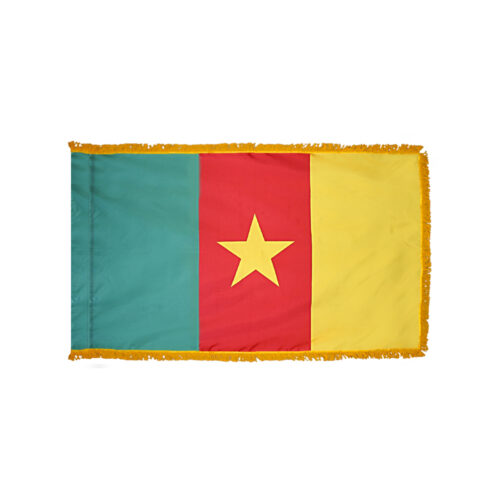 Cameroon Flag Fringe Finish