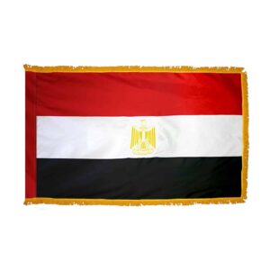 Egypt Flag Fringe Finish