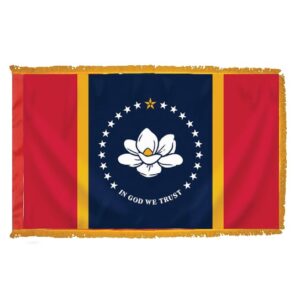 Mississippi Flag Fringe Finish