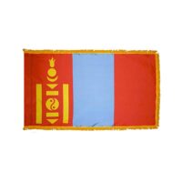 Mongolia Flag - Fringe