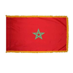 Morocco Flag Fringe Finish