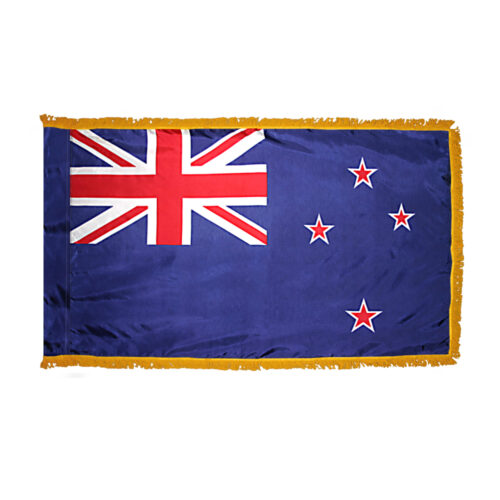 New Zealand Flag Fringe Finish