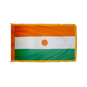 Niger Flag Fringe Finish