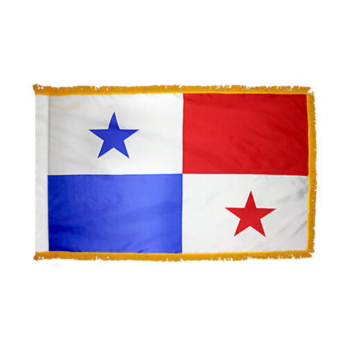 Panama Flag Fringe Finish