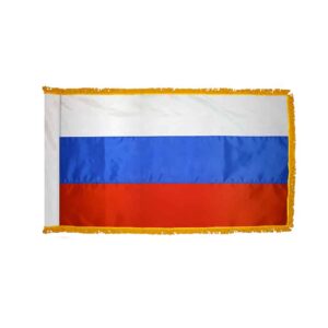 Russia Flag Fringe Finish