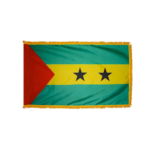 Sao Tome and Principe Flag Fringe Finish