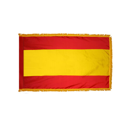 Spain Civil Flag Fringe Finish
