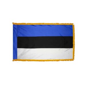 Estonia Flag Fringe Finish