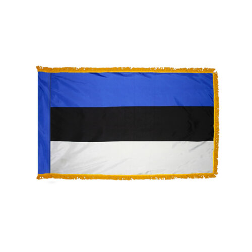 Estonia Flag Fringe Finish
