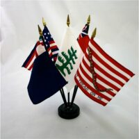 Colonial Series Flags Set #2 - Mounted
