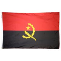 Angola Flag - Grommets
