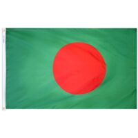 Bangladesh Flag - Grommets