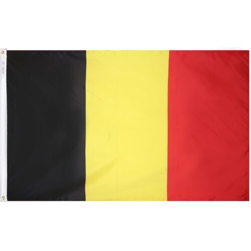 Nylon Belgium Flag Grommets Finish