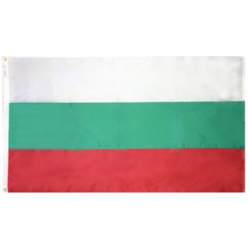 Nylon Bulgaria Flag Grommets Finish