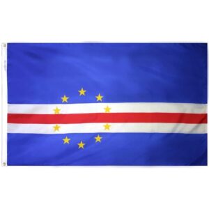 Nylon Cabo Verde Flag Grommets Finish