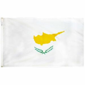 Nylon Cyprus Flag Grommet Finish