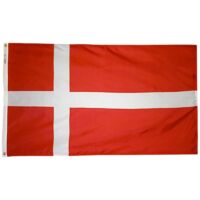 Denmark Flag - Grommets