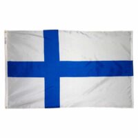 Finland Flag - Grommets