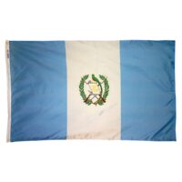 Guatemala Government Flag - Grommets