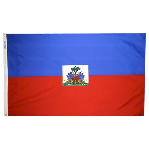 Haiti Government Flag Grommets