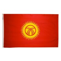 Kyrgyzstan Flag - Grommets