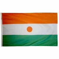 Niger Flag - Grommets