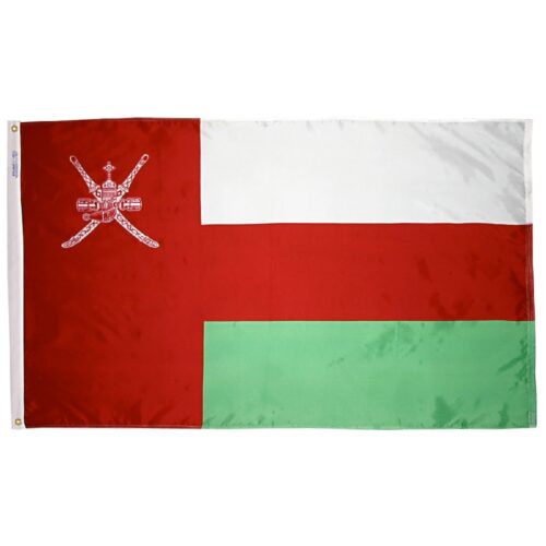 Nylon Oman Flag Grommets Finish