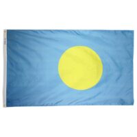 Palau Flag - Grommets