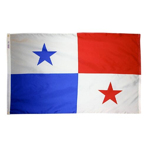 Nylon Panama Flag Grommets Finish