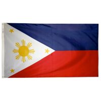Philippines Flag - Grommets