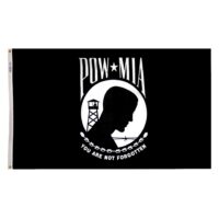 POW-MIA Double-Sided Flag - Grommets