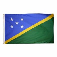 Solomon Islands Flag - Grommets