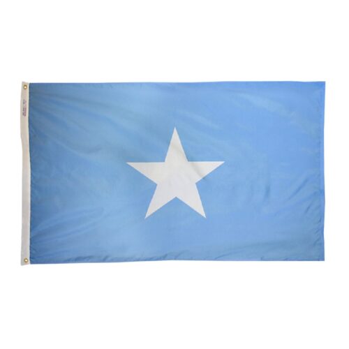 Nylon Somalia Flag Grommets Finish