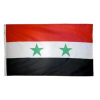 Syria Flag - Grommets