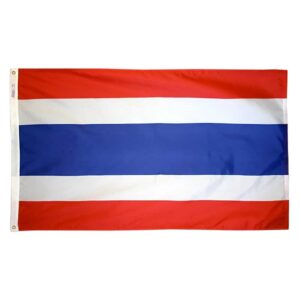 Nylon Thailand Flag Grommets Finish