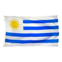 Uruguay Flag - Grommets