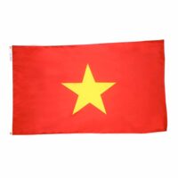 Vietnam Flag - Grommets