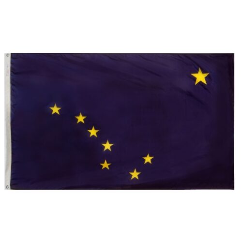 Alaska Flag Grommets Finish