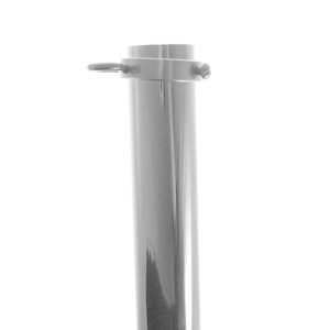 Aluminum Flagpole Silver Indoor and Parade