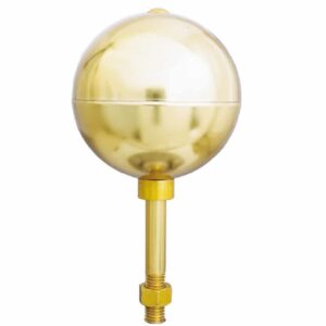 Anodized Aluminum Ball Gold Finish
