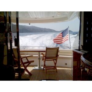 Nylon American Flag - Header & Grommets - Printed