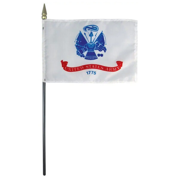 8x12 Inch US Army Stick Flag