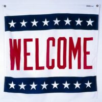Welcome Stars Banner - Grommets