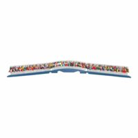 United Nations Miniature Flag Base Set - Blue Wood