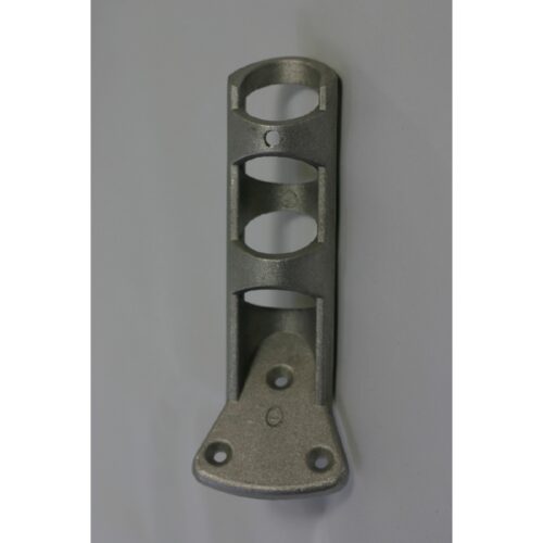 Aluminum Diameter Bracket Silver Finish Indoor Outdoor Flag