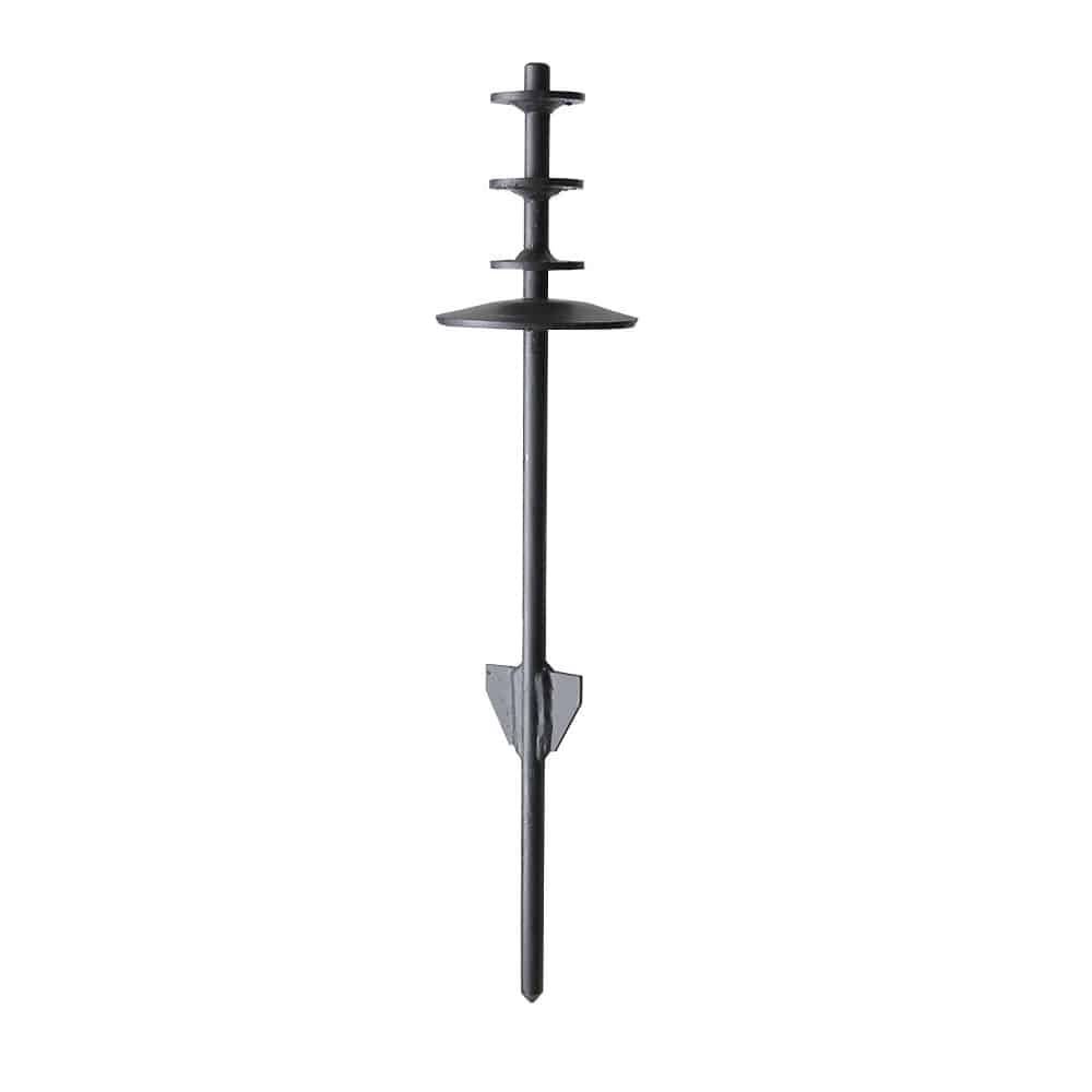 Telescopic Flagpole Ground Spike 2 Telescopic Flagpole Ground Spike Finish