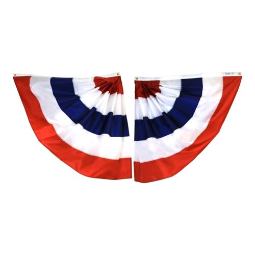 Pleated Half Fan Pair Style 85 Grommets