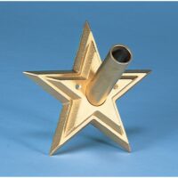 Aluminum Patriot Holder - Gold