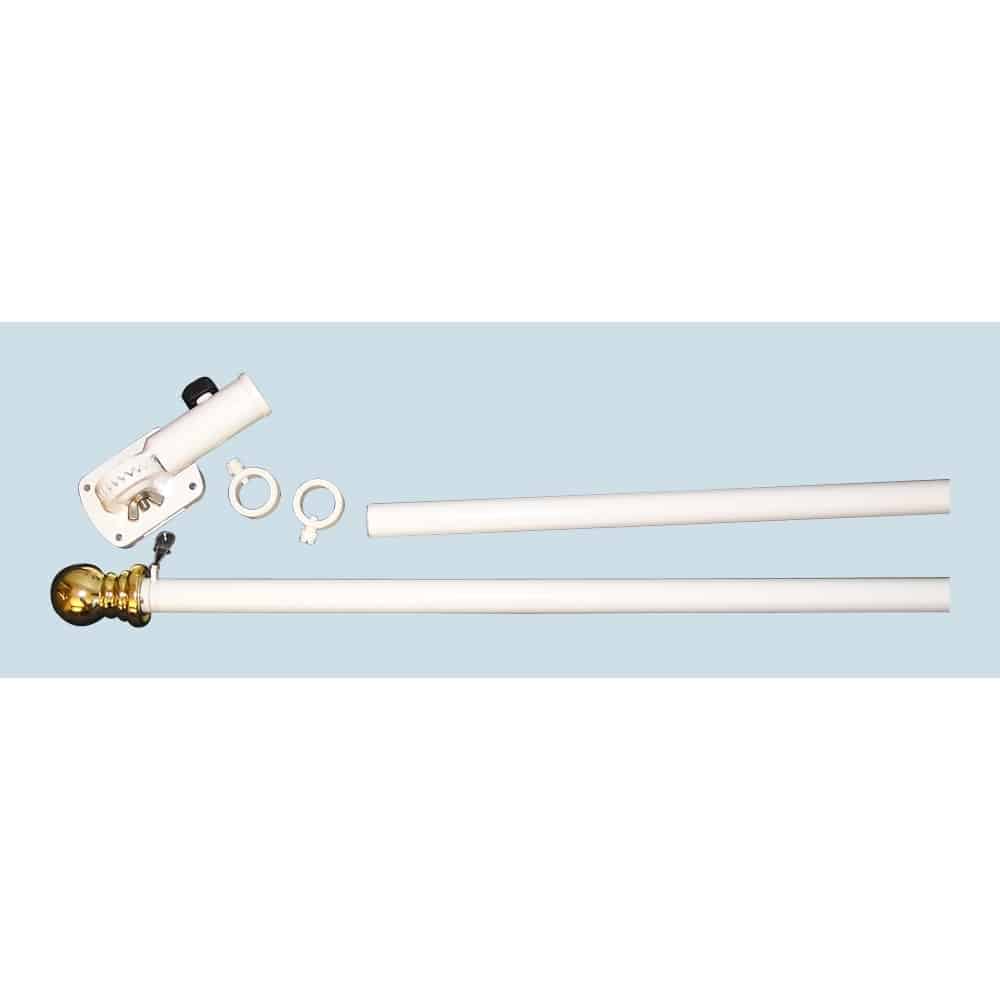 Tangle-Free Spinning Pole Set 2 Spinning Pole Set White With Ball
